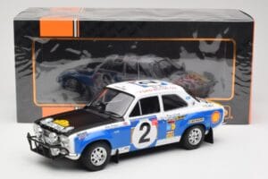 Ford Escort RS 1600 Mk1 #2 R. Clark / J. Porter Safari Rally 1973 IXO 1:18 18RMC075A Метал — снимка 6 от 6