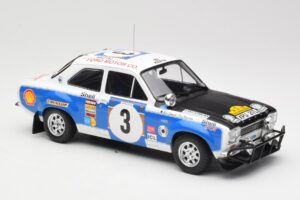 Ford Escort RS 1600 Mk1 #3 V. Preston Jr. / B. Smith Safari Rally 1973 IXO 1:18 18RMC075B Метал — снимка 4 от 6