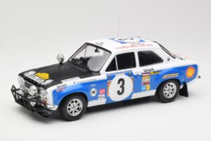 Ford Escort RS 1600 Mk1 #3 V. Preston Jr. / B. Smith Safari Rally 1973 IXO 1:18 18RMC075B Метал