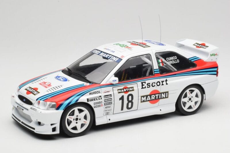 Ford Escort WRC Martini Racing #18 G. Cunico / G. Pirollo Rally San Remo 1998 IXO 1:18 18RMC171A Метал