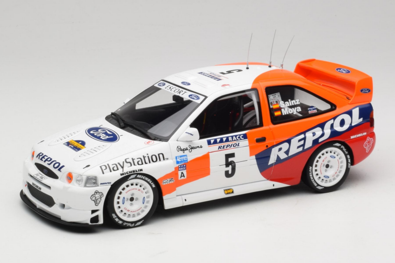 Ford Escort WRC #5 C. Sainz / L. Moya Ford World Rally Team Rally Catalunya 1997 Otto 1:18 OT1179 Смола