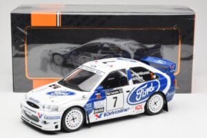 Ford Escort WRC #7 J. Kankkunen / J. Repo RAC Rally 1998 IXO 1:18 18RMC170A Метал — снимка 6 от 6