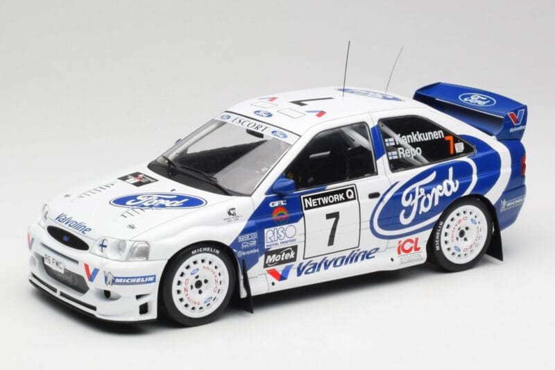Ford Escort WRC #7 J. Kankkunen / J. Repo RAC Rally 1998 IXO 1:18 18RMC170A Метал