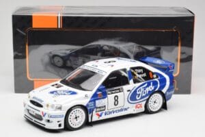 Ford Escort WRC #8 B. Thiry / S. Prevot RAC Rally 1998 IXO 1:18 18RMC170B Метал — снимка 6 от 6