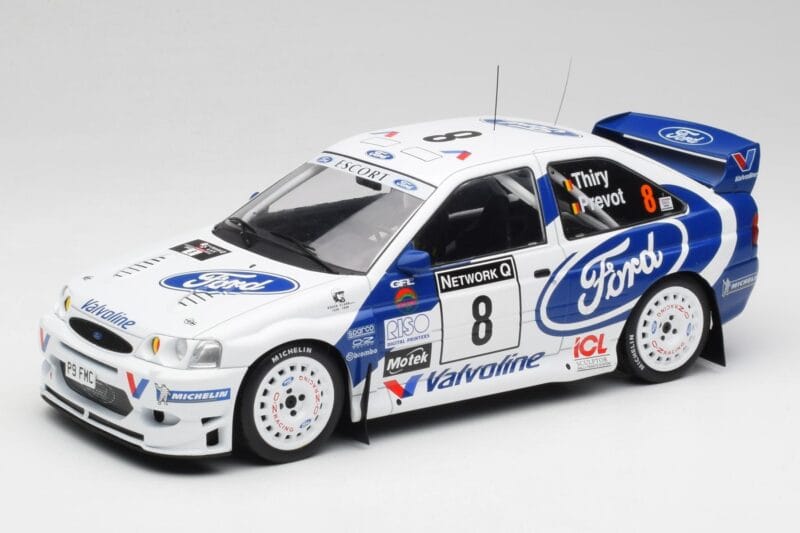 Ford Escort WRC #8 B. Thiry / S. Prevot RAC Rally 1998 IXO 1:18 18RMC170B Метал