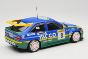 Ford Escort #3 Yacco L. Bernardini / B. Occelli Rally Monte Carlo Winners 1996 UT Models 1:18 180968203-R1 Метал — снимка 3 от 8