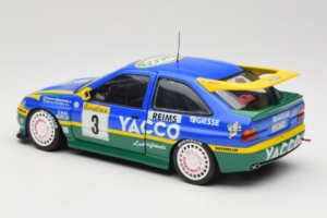 Ford Escort #3 Yacoo P. Bernardini / B. Occelli Rally Monte Carlo 1996 Winner UT Models 1:18 180968203 Метал — снимка 7 от 8