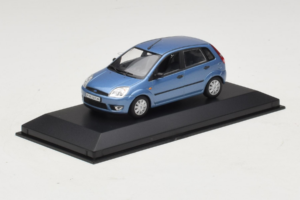 Ford Fiesta Mk5 4-Door Светлосин Minichamps 1:43 FIESTA002 Метал — снимка 2 от 4