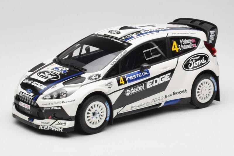 Ford Fiesta RS WRC #4 H. Solberg / C. Patterson Ford Rally Team Rally Finland 2012 Minichamps 1:18 151120804 Метал