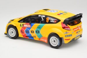Ford Fiesta RS WRC #15 H. Solberg / I. Minor Stobart Wales Rally GB 2011 Minichamps 1:18 151110815 Метал — снимка 5 от 6