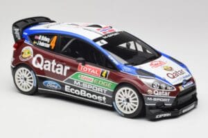 Ford Fiesta WRC #4 M. Ostberg / J. Andersson Rally Monte Carlo 2013 Minichamps 1:18 151130804 Метал — снимка 4 от 6