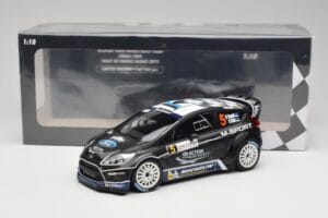 Ford Fiesta WRC #5 O. Tanak / R. Sikk Rally France 2012 Minichamps 1:18 151120805 Метал — снимка 6 от 6