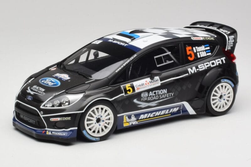 Ford Fiesta WRC #5 O. Tanak / R. Sikk Rally France 2012 Minichamps 1:18 151120805 Метал