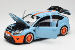 Ford Focus RS LM Classic Edition Gulf 1968 Ford GT40 Tribute Minichamps 1:18 100080068 Метал — снимка 2 от 8