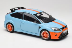 Ford Focus RS LM Classic Edition Gulf 1968 Ford GT40 Tribute Minichamps 1:18 100080068 Метал — снимка 6 от 8