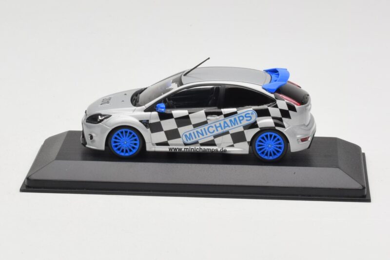 Ford Focus RS Mk2 Promo Blue Wheels Minichamps 1:43 FORD002 Метал