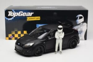 Ford Focus RS Mk2 RS500 Top Gear Matt Black Minichamps 1:18 519100800 Метал — снимка 8 от 8