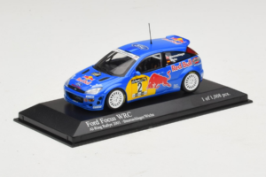 Ford Focus WRC #2 R. Baumgartner / B. Wichs Red Bull Rally Austria 2001 Minichamps 1:43 430008907 Метал — снимка 2 от 5