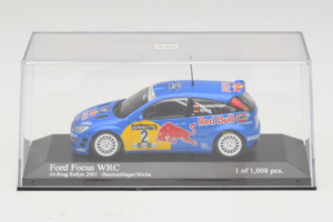 Ford Focus WRC #2 R. Baumgartner / B. Wichs Red Bull Rally Austria 2001 Minichamps 1:43 430008907 Метал — снимка 4 от 5