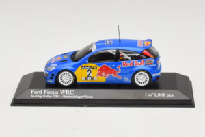 Ford Focus WRC #2 R. Baumgartner / B. Wichs Red Bull Rally Austria 2001 Minichamps 1:43 430008907 Метал
