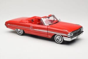 Ford Galaxie 500 Кабриолет Червен Sun Star 1:18 1420 Метал — снимка 6 от 8