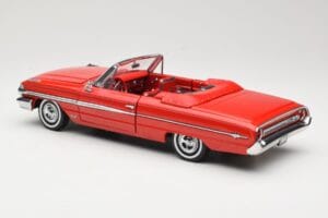 Ford Galaxie 500 Кабриолет Червен Sun Star 1:18 1420 Метал — снимка 7 от 8