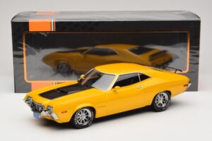 Ford Gran Torino Sport Жълт IXO 1:18 18CMC186 Метал — снимка 6 от 6