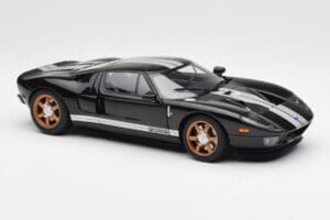 Ford GT Черен С Бели Ивици AUTOart 1:18 73023 Метал — снимка 6 от 8