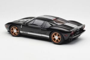 Ford GT Черен С Бели Ивици AUTOart 1:18 73023 Метал — снимка 7 от 8