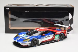 Ford GT GTE #68 D. Muller / J. Hand / S. Bourdais Chip Ganassi Racing LMGTE Pro 24 Hours of Le Mans 2016 Winner Minichamps 1: — снимка 6 от 6