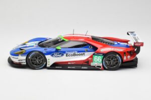 Ford GT GTE Chip Ganassi UK #66 O. Pla / S. Mucke / B. Johnson 24 Hours of Le Mans 2016 Minichamps 1:18 155168666 Метал — снимка 3 от 6