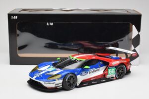 Ford GT GTE Chip Ganassi UK #66 O. Pla / S. Mucke / B. Johnson 24 Hours of Le Mans 2016 Minichamps 1:18 155168666 Метал — снимка 6 от 6