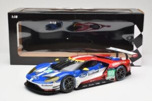 Ford GT GTE Chip Ganassi USA #69 R. Briscoe / R. Westbrook / S. Dixon 24 Hours of Le Mans 2016 Minichamps 1:18 155168669 Мета — снимка 6 от 6
