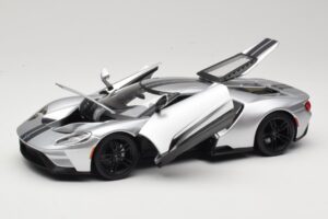 Ford GT Сребрист Maisto 1:18 31384 Метал — снимка 2 от 8