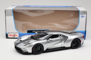 Ford GT Сребрист Maisto 1:18 31384 Метал — снимка 8 от 8