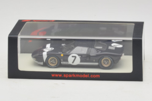 Ford GT40 Mk I #7 B. Bondurant / U. Maglioli 24 Hours of Le Mans 1965 Spark 1:43 S4536 Смола — снимка 4 от 4