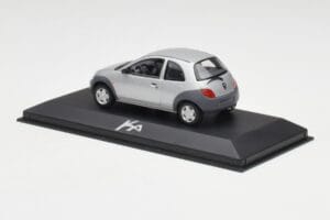 Ford Ka Mk1 Сребристо Сив Minichamps 1:43 130248 Метал — снимка 3 от 4