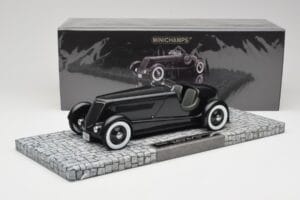 Ford Model 40 Special Speedster Тъмно Сив Minichamps 1:18 107082040 Смола — снимка 6 от 6