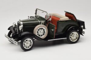 Ford Model A Тъмнозелен Motor City 1:18 20003 Метал — снимка 2 от 8