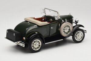 Ford Model A Тъмнозелен Motor City 1:18 20003 Метал — снимка 3 от 8