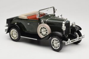 Ford Model A Тъмнозелен Motor City 1:18 20003 Метал — снимка 6 от 8