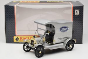 Ford Model T Delivery Truck Сребрист Eagle Collectibles 1:18 430600 Метал — снимка 6 от 6