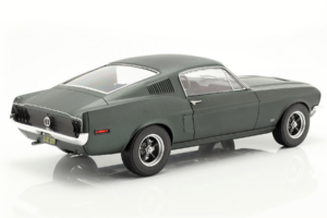 Ford Mustang Fastback Satin Green Metallic Norev 1:12 122702 Метал — снимка 2 от 5