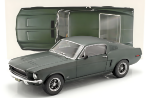 Ford Mustang Fastback Satin Green Metallic Norev 1:12 122702 Метал — снимка 5 от 5