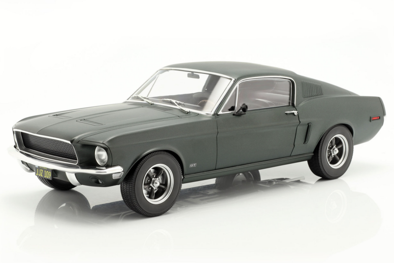 Ford Mustang Fastback Satin Green Metallic Norev 1:12 122702 Метал