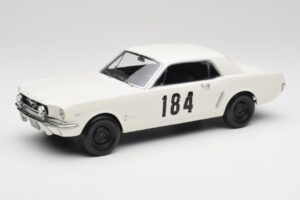 Ford Mustang Hardtop #184 B. Neyret / J. Terramorsi Rally Monte Carlo 1965 Norev 1:18 182801 Метал