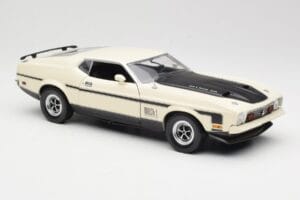 Ford Mustang Mach 1 Бял Sun Star 1:18 3602 Метал — снимка 6 от 8