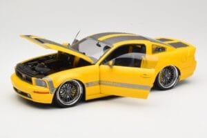 Ford Mustang S197 Cesam by Parotech Жълт Norev 1:18 182700 Метал — снимка 2 от 8