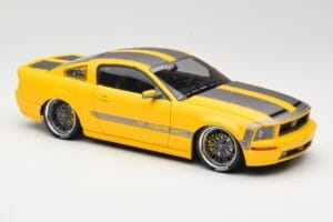 Ford Mustang S197 Cesam by Parotech Жълт Norev 1:18 182700 Метал — снимка 6 от 8