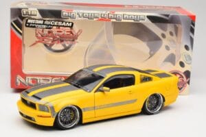 Ford Mustang S197 Cesam by Parotech Жълт Norev 1:18 182700 Метал — снимка 8 от 8